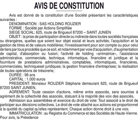 Contenu publication