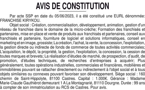 Contenu publication