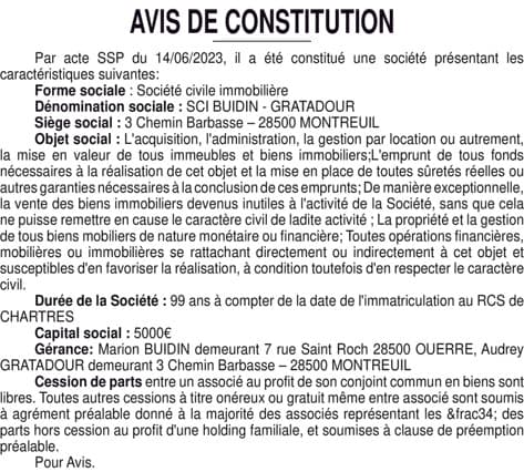 Contenu publication
