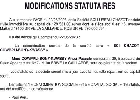 Contenu publication