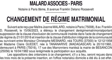 Contenu publication