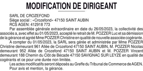 Contenu publication