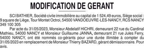Contenu publication
