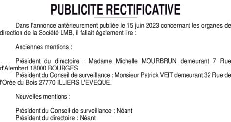 Contenu publication