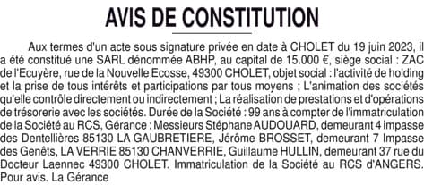 Contenu publication