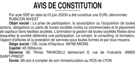 Contenu publication