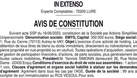 Contenu publication
