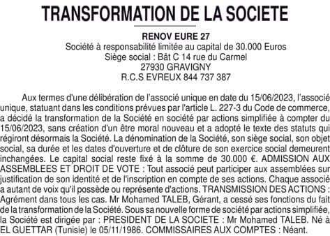 Contenu publication