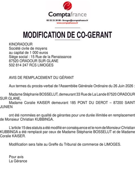 Contenu publication