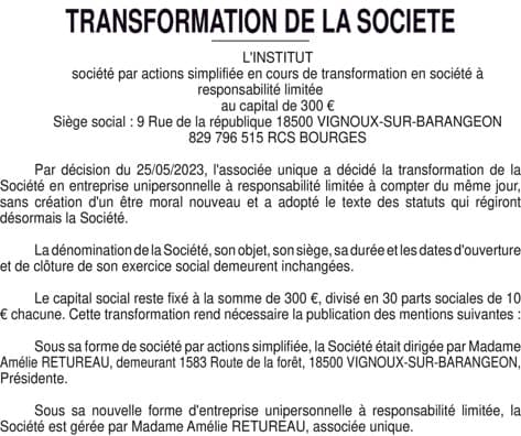Contenu publication