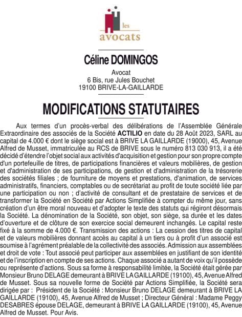 Contenu publication
