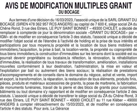 Contenu publication