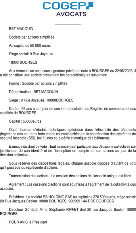 Contenu publication