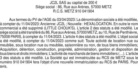 Contenu publication