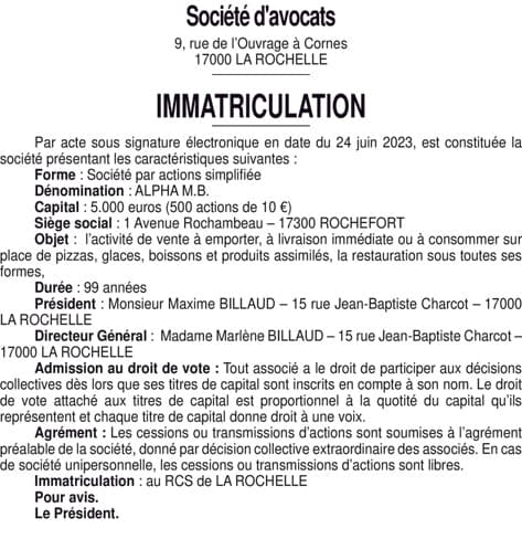 Contenu publication
