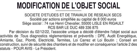 Contenu publication