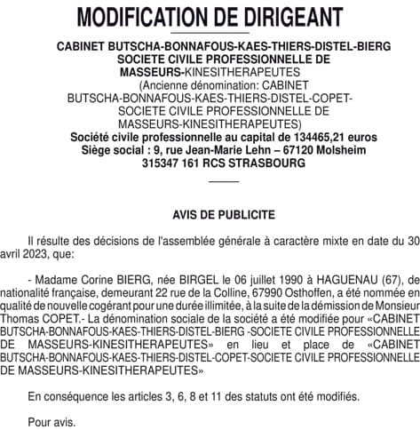 Contenu publication