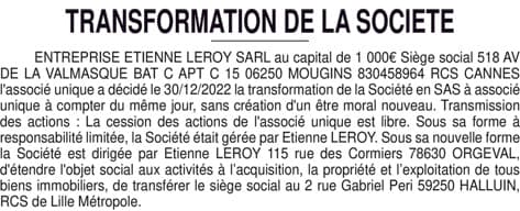 Contenu publication