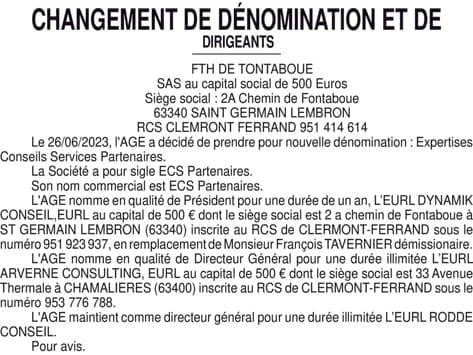 Contenu publication