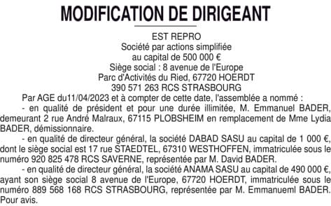 Contenu publication