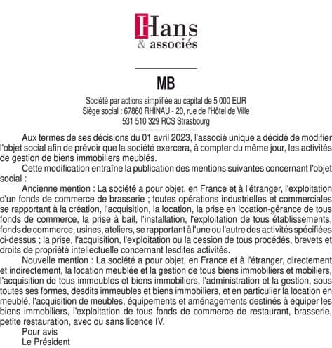 Contenu publication
