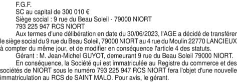 Contenu publication