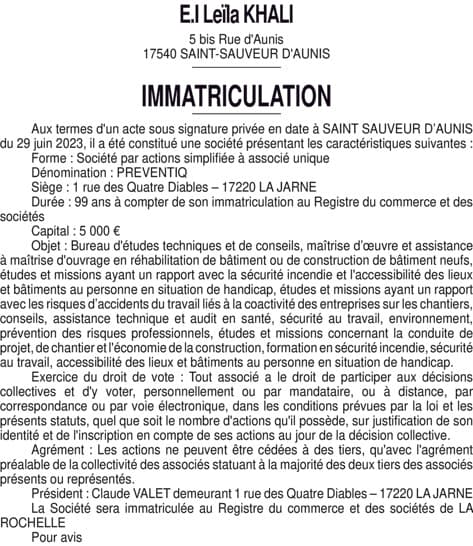 Contenu publication
