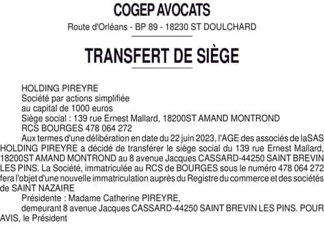 Contenu publication