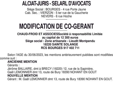 Contenu publication