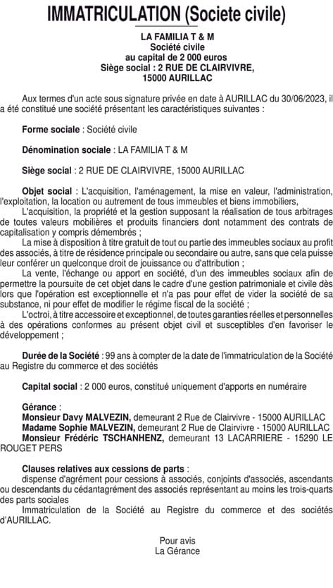 Contenu publication