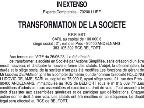 Contenu publication