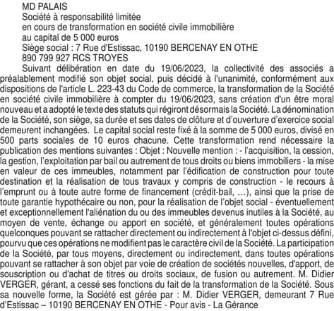 Contenu publication