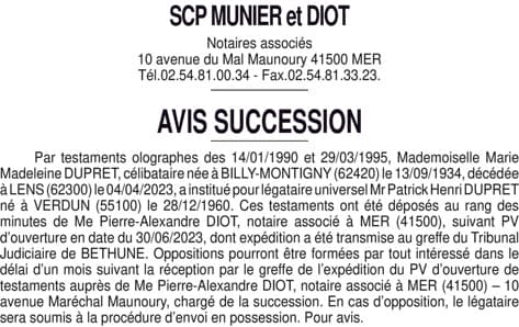 Contenu publication