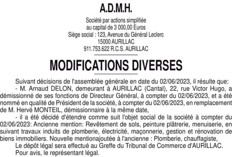 Contenu publication