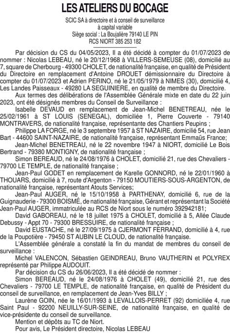 Contenu publication