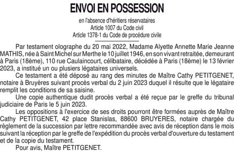 Contenu publication