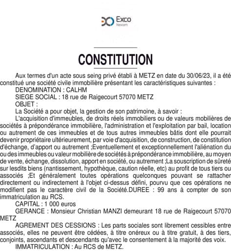 Contenu publication