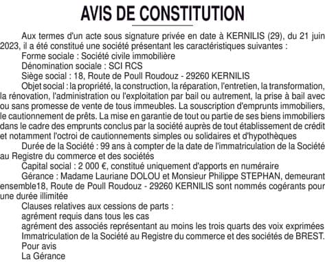 Contenu publication
