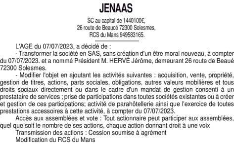 Contenu publication