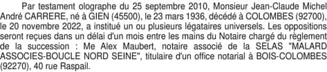 Contenu publication