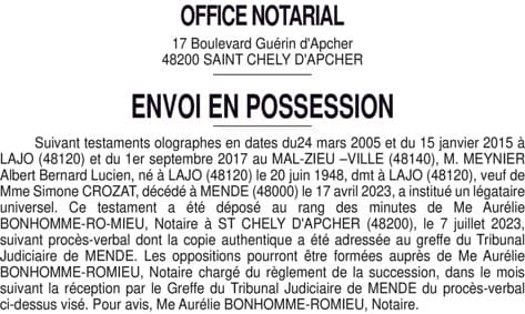 Contenu publication
