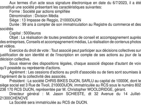 Contenu publication