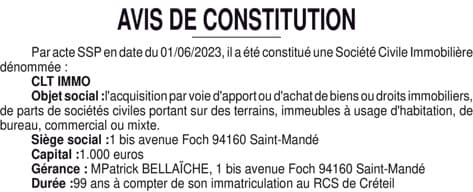 Contenu publication
