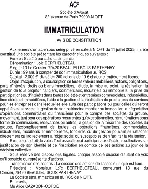Contenu publication