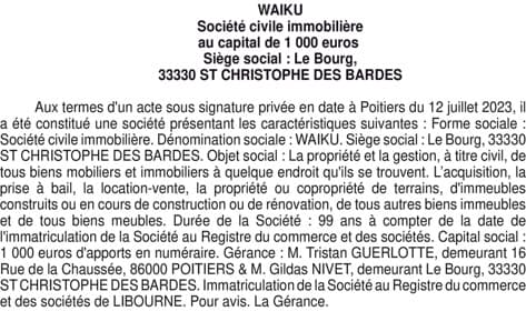 Contenu publication