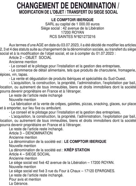 Contenu publication
