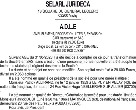 Contenu publication
