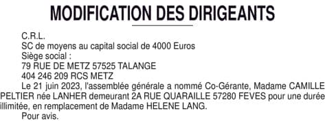 Contenu publication