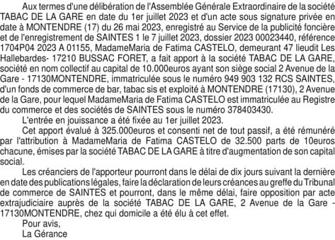 Contenu publication