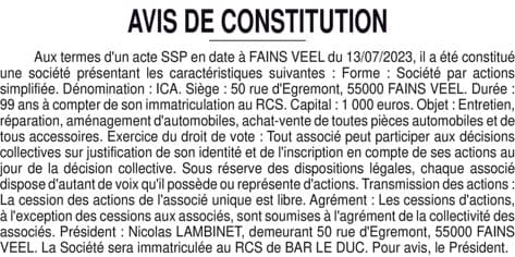 Contenu publication